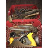 2 BOXES OF TOOLS