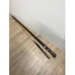 VINTAGE POOL CUE MURTON NEWCASTLE & CASE