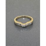 18CT DIAMOND RING .3CT 3.