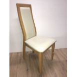 4 DINING CHAIRS