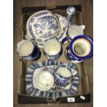 BOX OF CARLTON WARE AND OTHER WARE