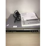 PANASONIC VCR DVD RECORDER WITH REMOTE