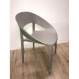 SET OF 4 MOULDED CHAIRS