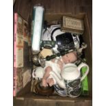 1 BOX ASSORTED GOODS INCLUDING MIDWINTER WARE