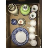 1 BOX ASSORTED WARE INCLUDING QUEENS GOLDEN JUBILEE TEA CHINA