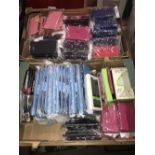 2 BOXES OF SUBSTANTIAL AMOUNT PHONE COVERS AND TABLET COVERS