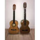 HERALD ACOUSTIC GUITAR AND 1 OTHER