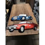 2 CAR WALL ART