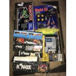 LARGE AMOUNT OF K-NEX ROBOT MIX MODEL KITS ALL BOXES