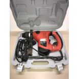 FAIRLINE ROTARY HAMMER DRILL WITH ACCESSORIES CASED