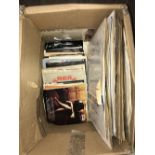 BOX OF 78`S AND CLASSICAL ALBUMS AND QUANTITY OF 45`S