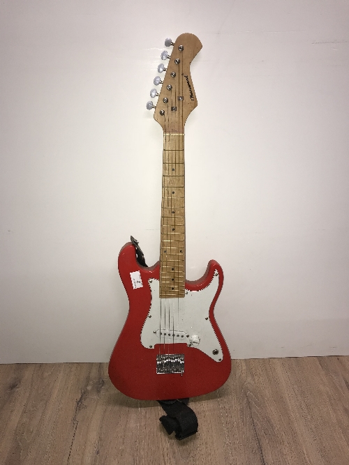 RED BURNWOOD ELECTRIC GUITAR