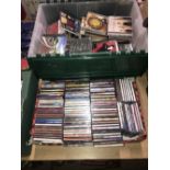 2 BOXES OF LARGE AMOUNTS OF CDS