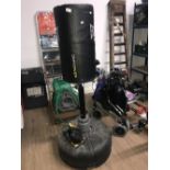 EVERLAST PUNCH BAG ON STAND WITH GLOVES