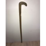 CARVED WALKING STICK