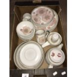 1 BOX OF DENBY CHINA 30 PIECES