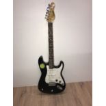 ENCORE ELECTRIC GUITAR IN BLACK