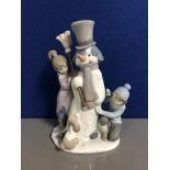 LLADRO 5713 The snow man (in original box)