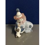 LLADRO 5060 Clown with trumpet (in original box)