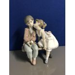 LLADRO 7635 Ten and growing (in original box)