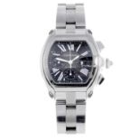 CARTIER - a Roaster chronograph bracelet watch. Stainless steel case. Reference 2618, serial