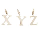 THOMAS SABO - forty letter charms. To include different uppercase letters in a classic font, each