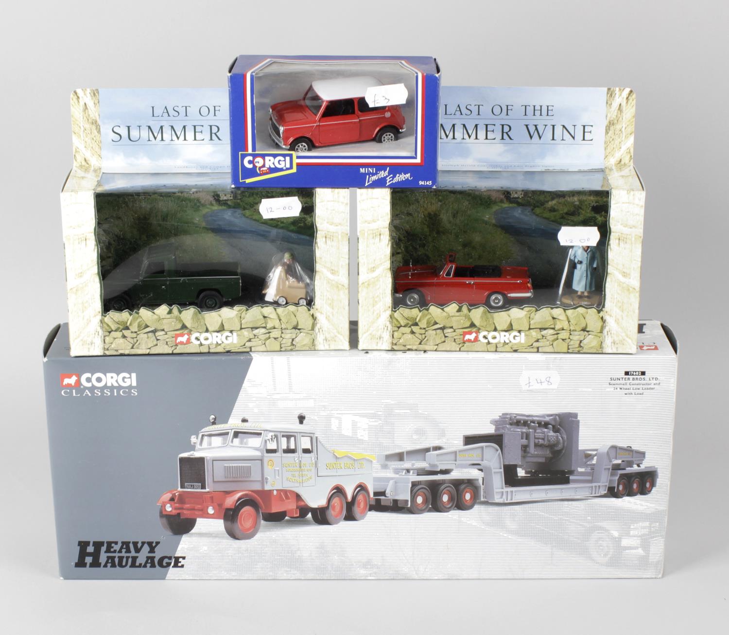 A large collection of assorted diecast model vehicles, to include Corgi TV related models, circus