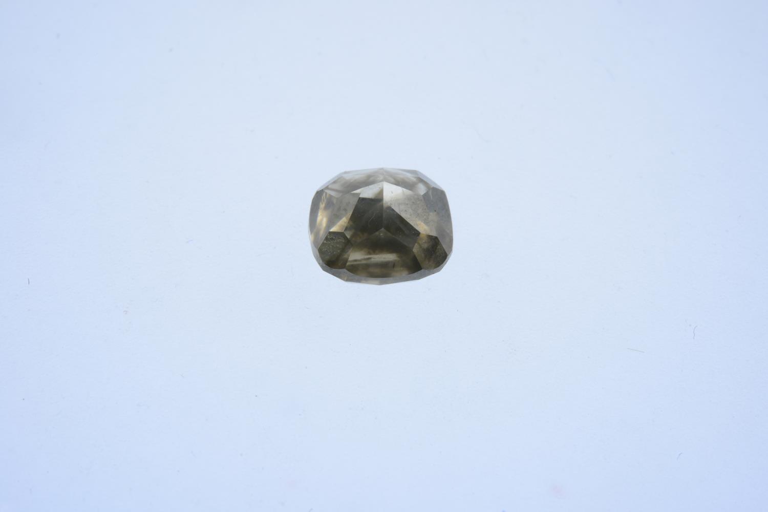 A cushion-cut coloured diamond, weighing 4.29cts. With report 1152566161, dated 30th August 2012, - Image 2 of 2