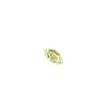 A marquise-shape coloured diamond, weighing 0.70ct. With report 1142351068, dated 18th May, 2012,