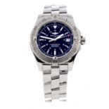 BREITLING - a gentleman's Aeromarine Colt bracelet watch. Stainless steel case with calibrated