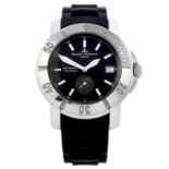 BAUME & MERCIER - a gentleman's Capeland Sport wrist watch. Stainless steel case with calibrated