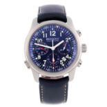 BREMONT - a gentleman's ALT1-P chronograph wrist watch. Stainless steel case with exhibition case