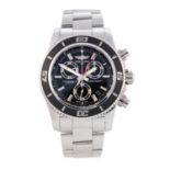 BREITLING - a gentleman's Superocean Chronograph M2000 chronograph bracelet watch. Stainless steel