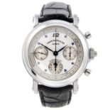 FRANCK MULLER - a gentleman's Endurance GT chronograph wrist watch. Stainless steel case.