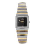 RADO - a mid-size DiaStar bracelet watch. Ceramic case. Reference 152.0332.3, serial 06068198.