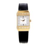 CONCORD - a lady's wrist watch. 18ct yellow gold factory diamond set case. Reference 51-C1-1431,