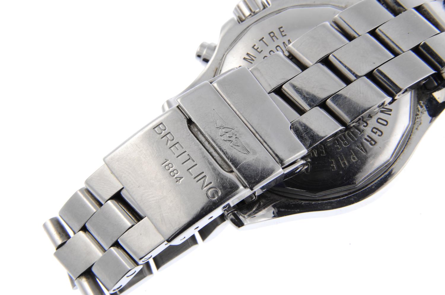 BREITLING - a gentleman's Colt chronograph bracelet watch. Stainless steel case with calibrated - Image 2 of 4