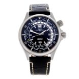 BALL - a gentleman's Engineer Master II Diver Worldtime wrist watch. Stainless steel case. Reference