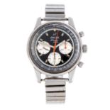 ENICAR - a gentleman's Sherpa-Graph chronograph bracelet watch. Stainless steel case. Reference