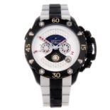 ZENITH - a gentleman's Defy Xtreme El Primero chronograph bracelet watch. PVD-treated titanium case.