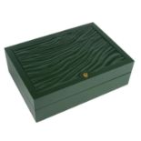 ROLEX - a complete watch box. Outer sleeve has marks and tears.Outer box has marks all over.Inner