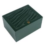 ROLEX - a complete watch box. Outer sleeve has marks and areas of impact damage to some of the