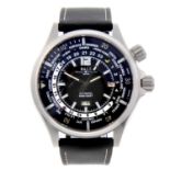 BALL - a gentleman's Engineer Master II Diver Worldtime wrist watch. Stainless steel case. Reference