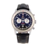 BREITLING - a limited edition gentleman's Navitimer 'Wempe 125th Anniversary' chronograph wrist