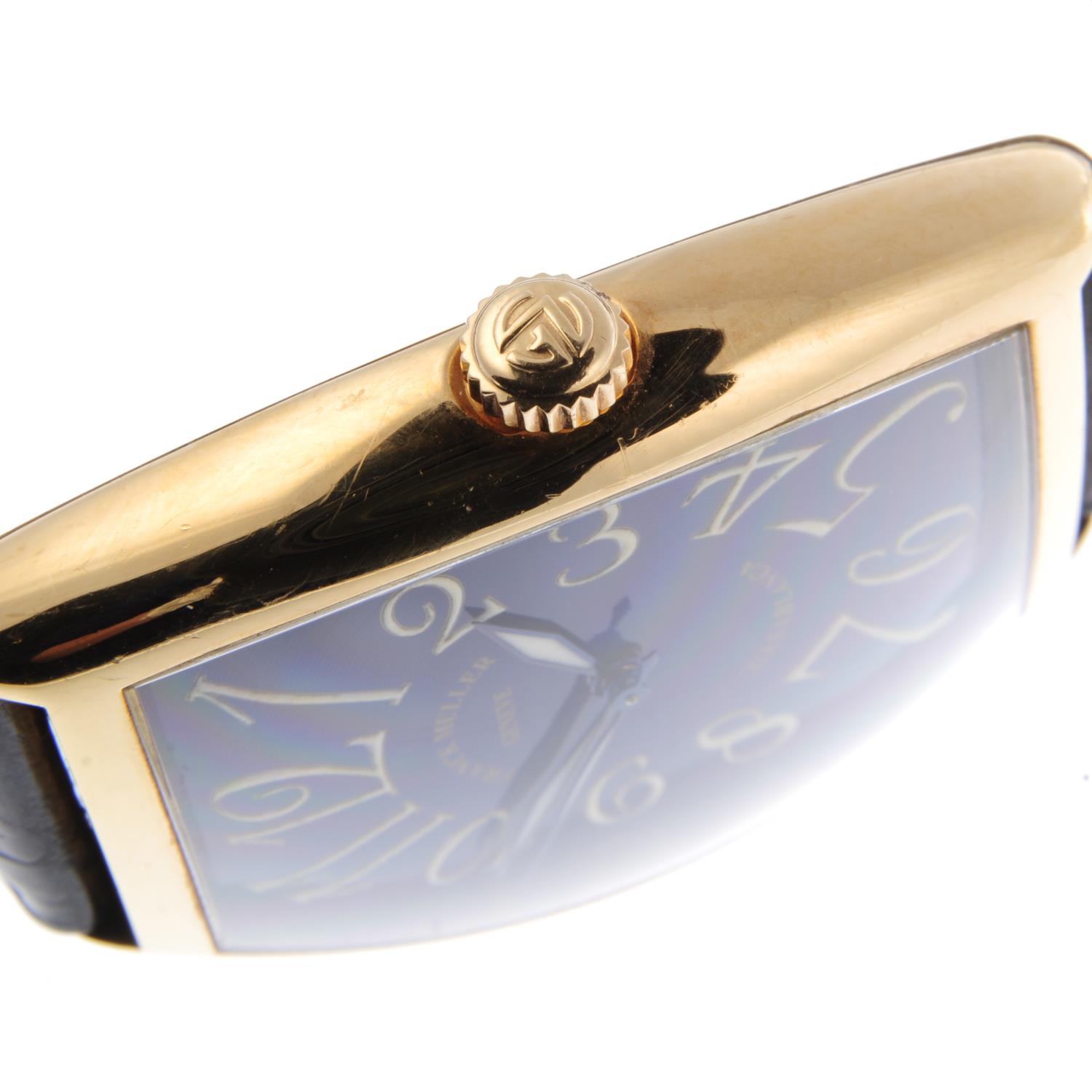 FRANCK MULLER - a gentleman's Casablanca wrist watch. 18ct yellow gold case. Reference 6850, - Image 4 of 4