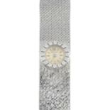 BLANCPAIN - a lady's mid 20th century diamond watch. The circular dial with brilliant-cut diamond