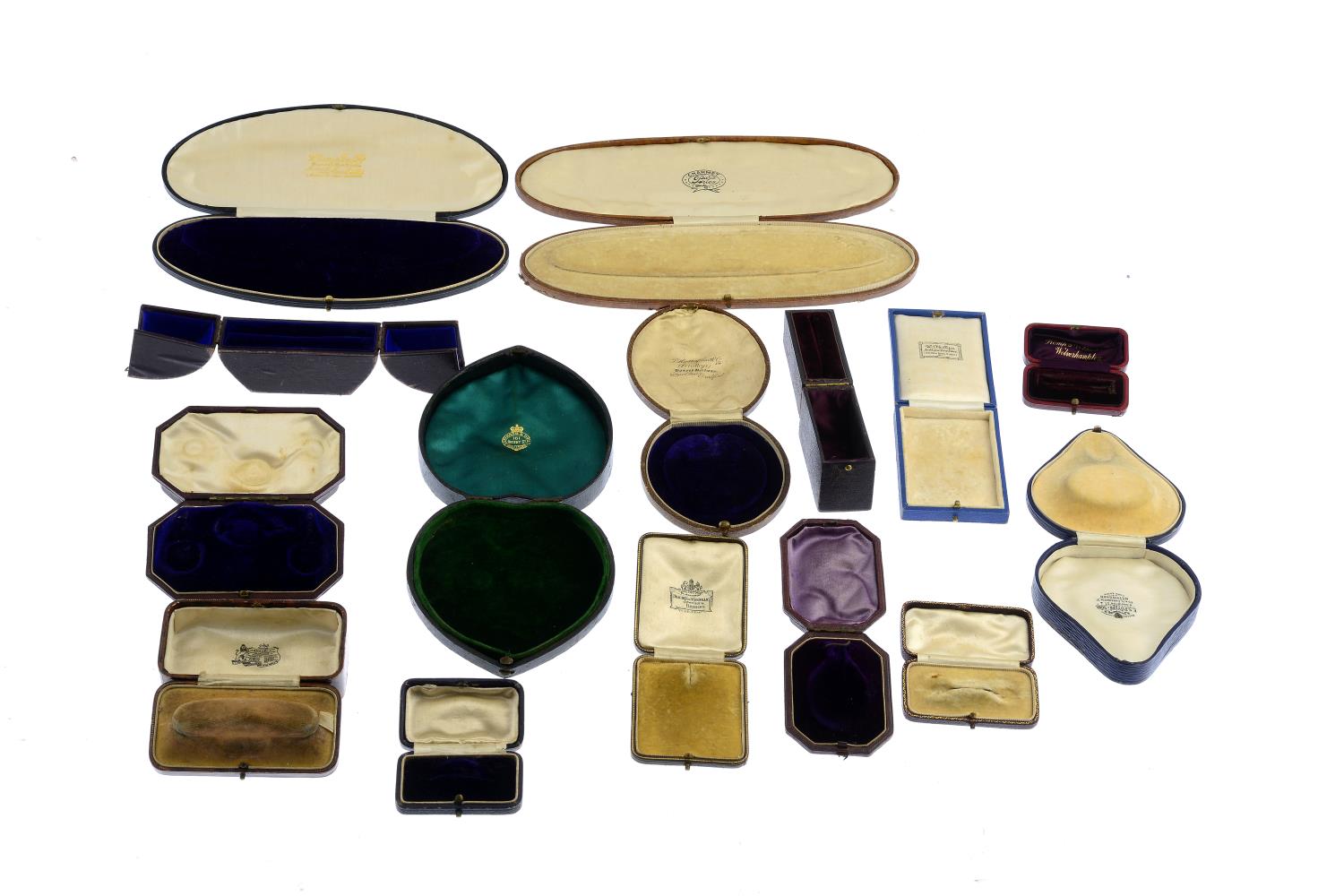 A selection of forty antique jewellery boxes. - Image 5 of 6