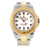 (209809) ROLEX - a mid-size Oyster Perpetual Date Yacht-Master bracelet watch.
