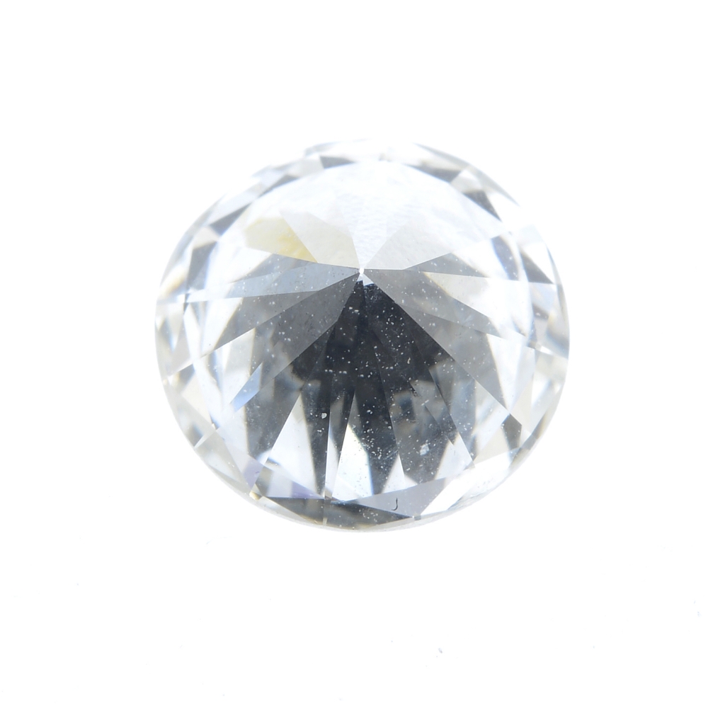 A brilliant-cut diamond, weighing 1.14cts. Estimated I-J colour, VS clarity. PLEASE NOTE THIS LOT - Image 2 of 2