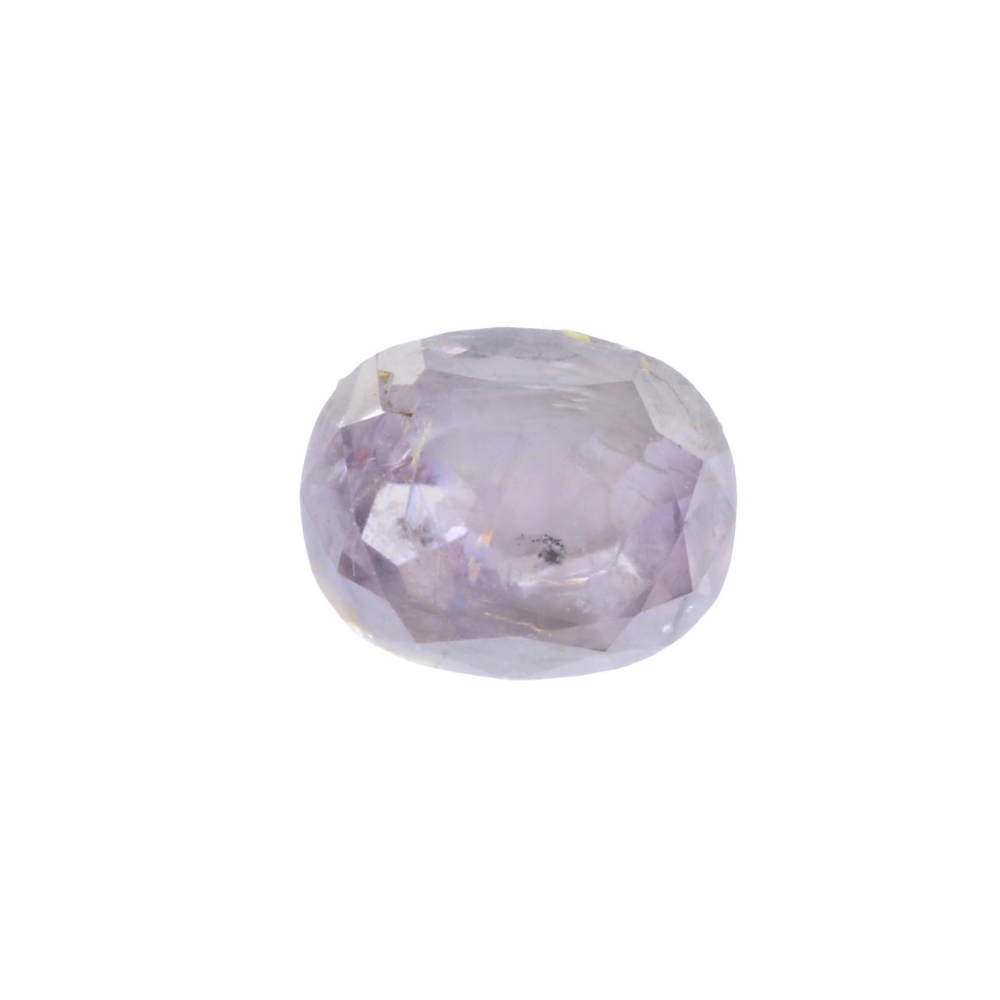 An oval-shape coloured diamond, weighing 0.67ct. With report 2125859882, dated 30th December,